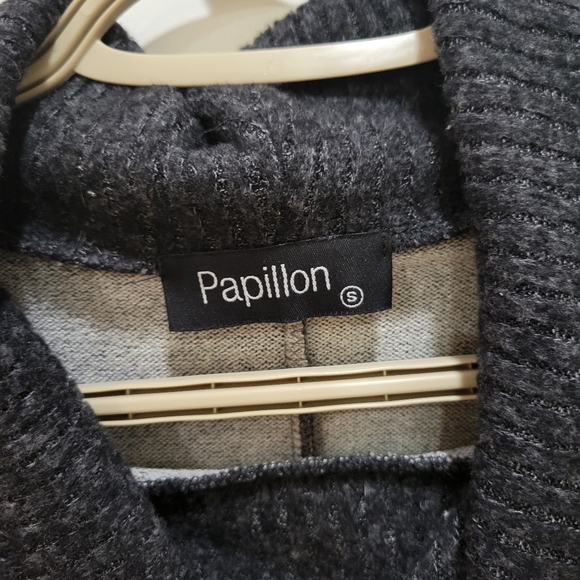 Papillon Poncho Sweater,  Size small - Picture 2 of 6